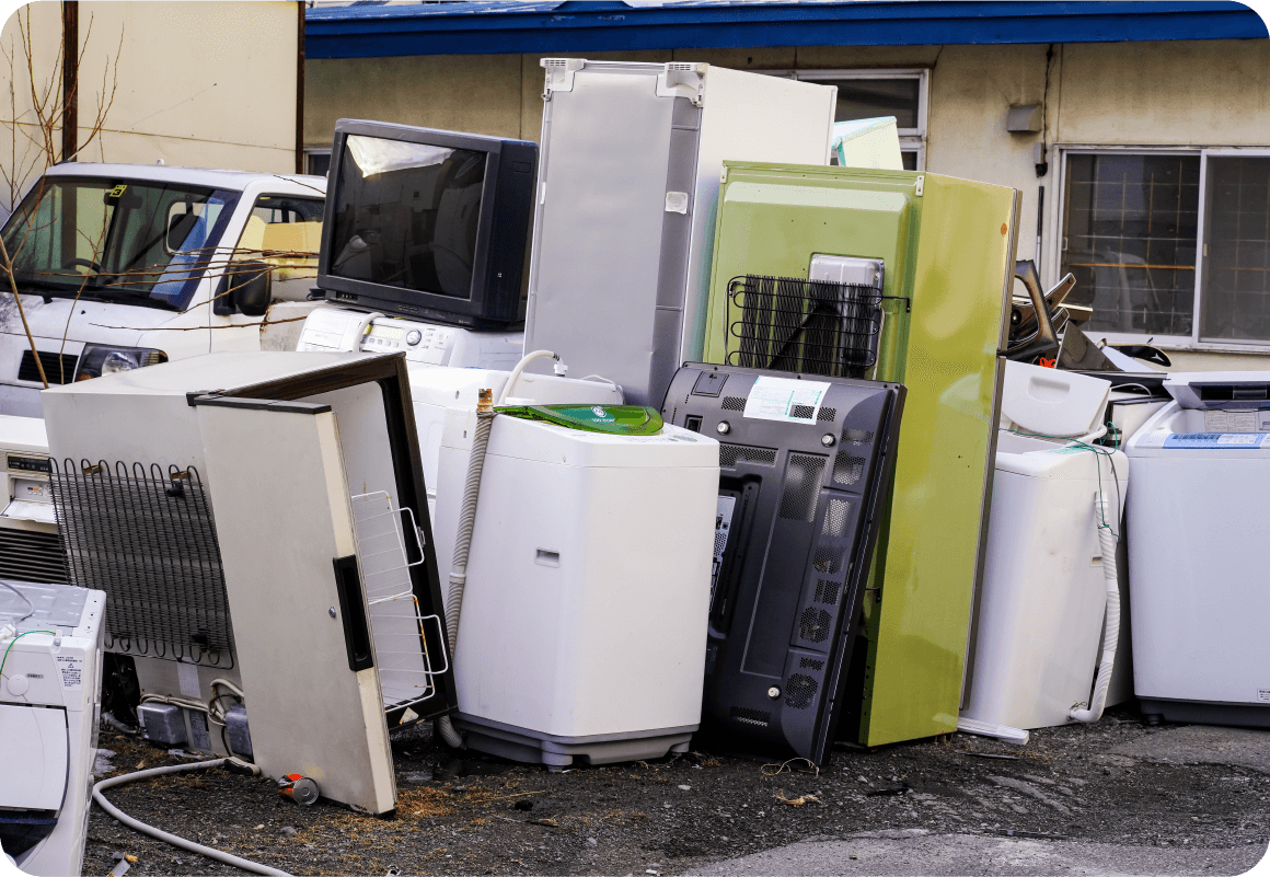 古物商や産業廃棄物処理業の許可のみでの回収