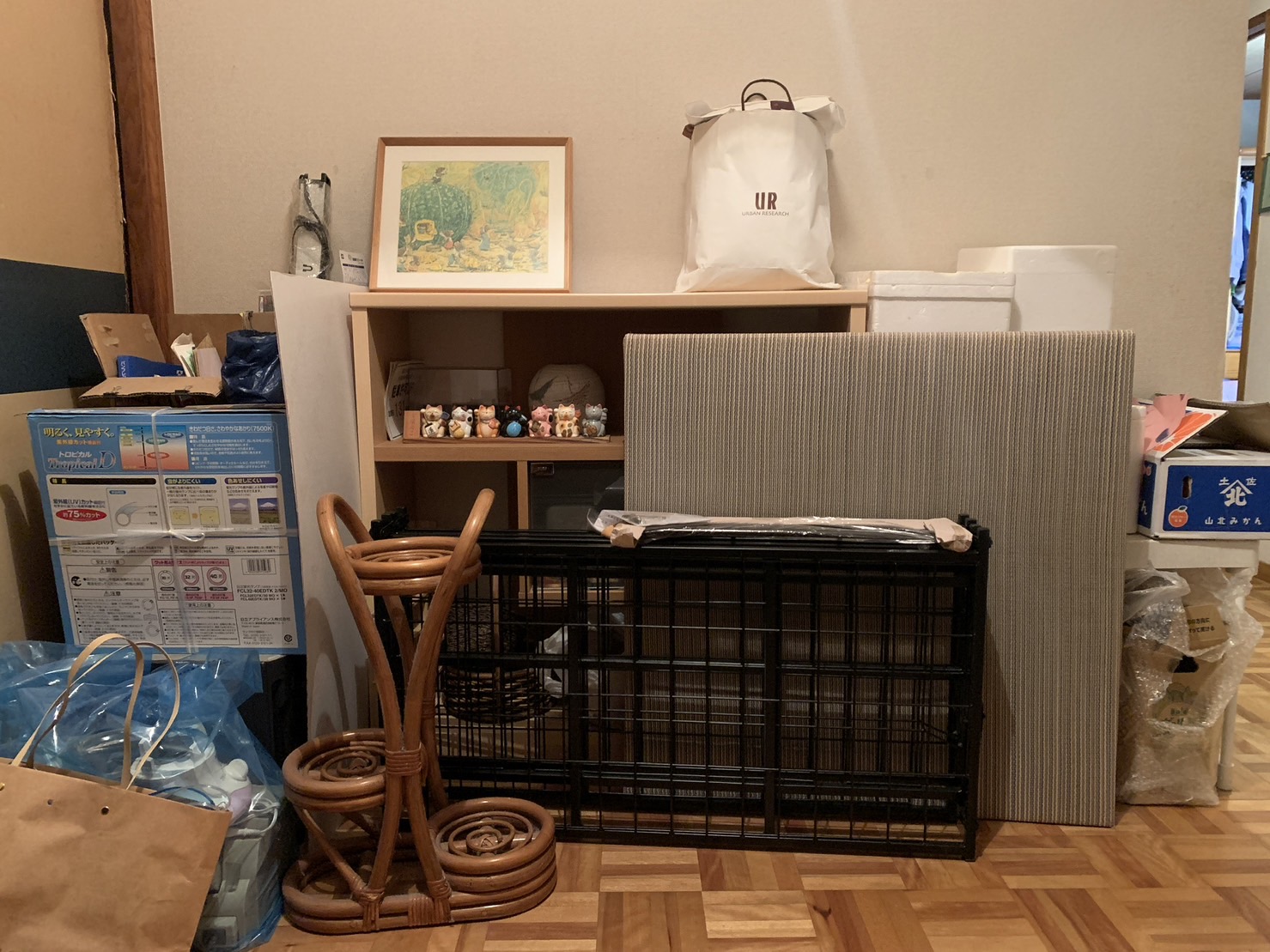 1人暮らしの片付けの料金事例（1LDK）