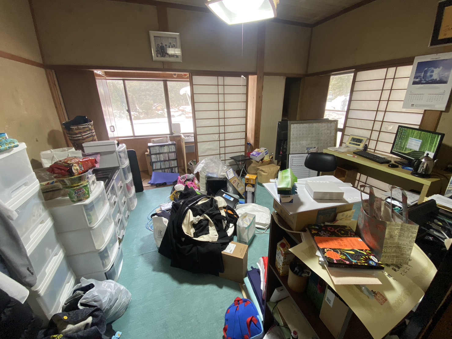 実家の一軒家の遺品整理の料金事例（3DK）