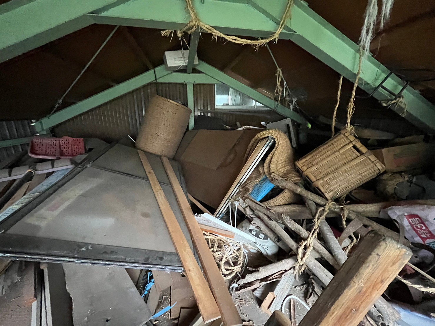 【松江市 N様】物置の整理に伴う不用品回収の回収事例